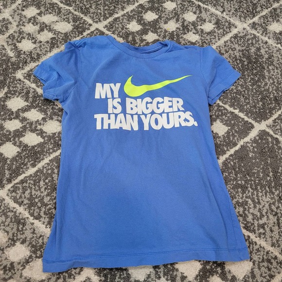 Nike blue Boys size medium shirt - Picture 2 of 4